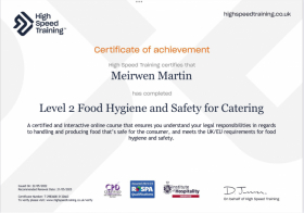 Food Hygiene and Safety for Catering