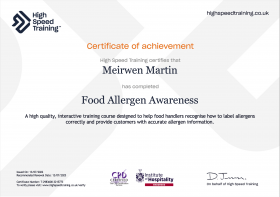 Food Allergen Awareness